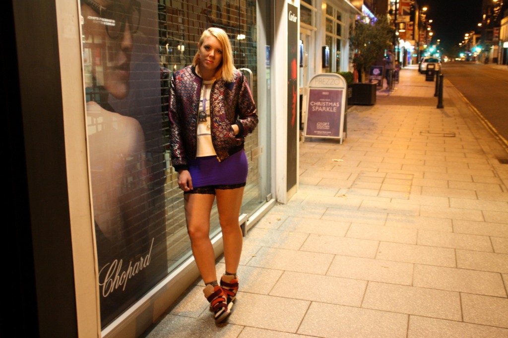 Purple street Outfit post bunnipunch