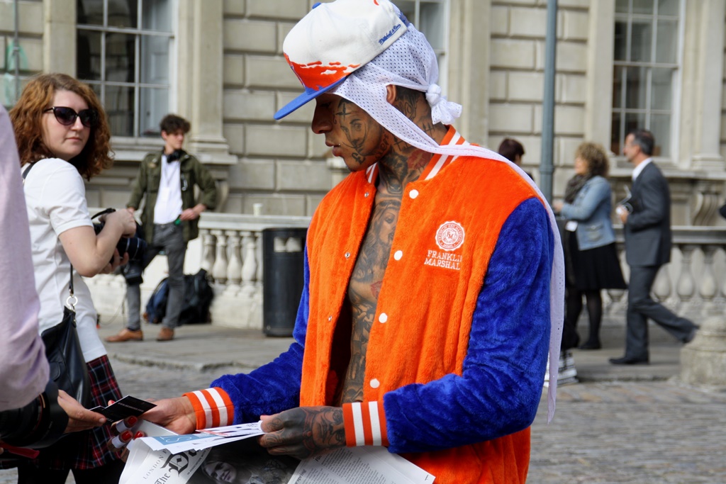 London Fashion Week Streetstyle 2014