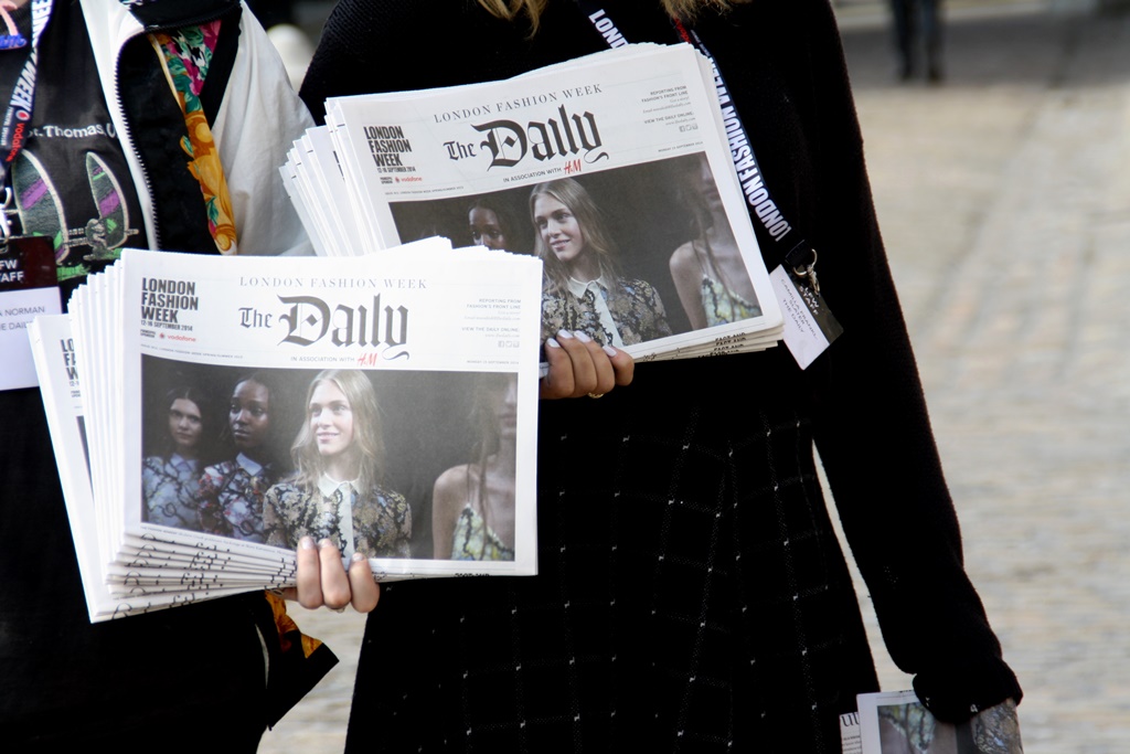 London Fashion Week Streetstyle 2014