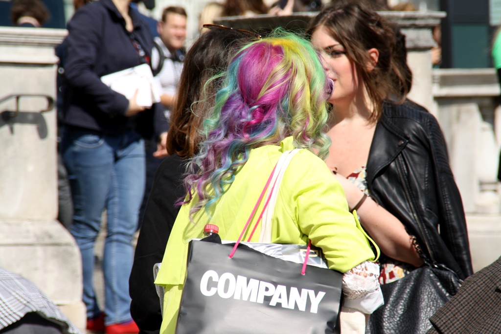 London Fashion Week Streetstyle 2014