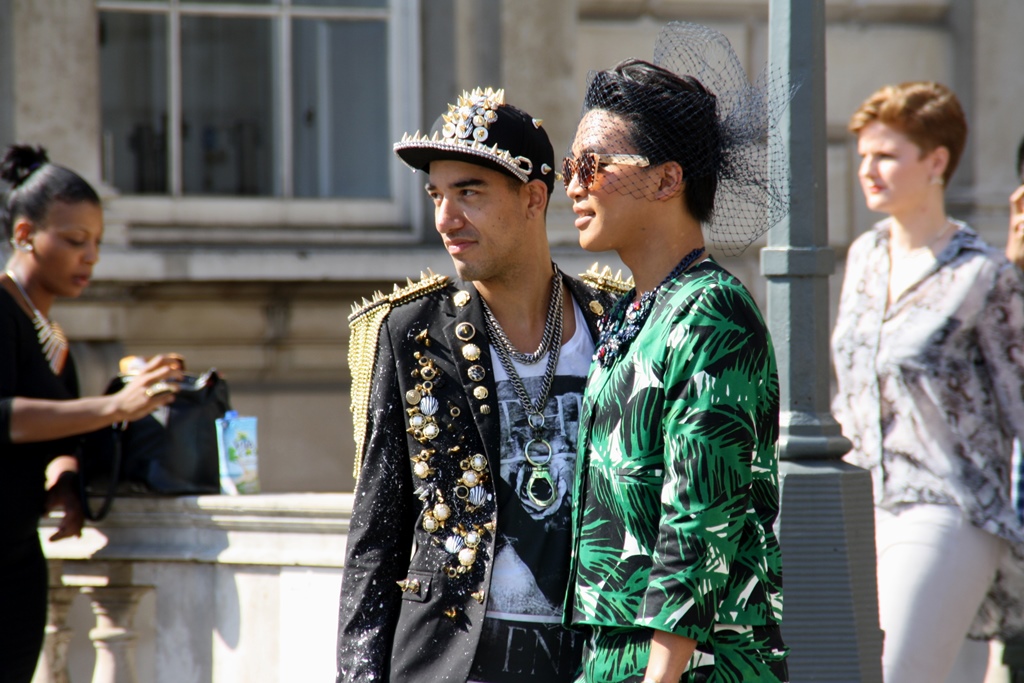 London Fashion Week Streetstyle 2014