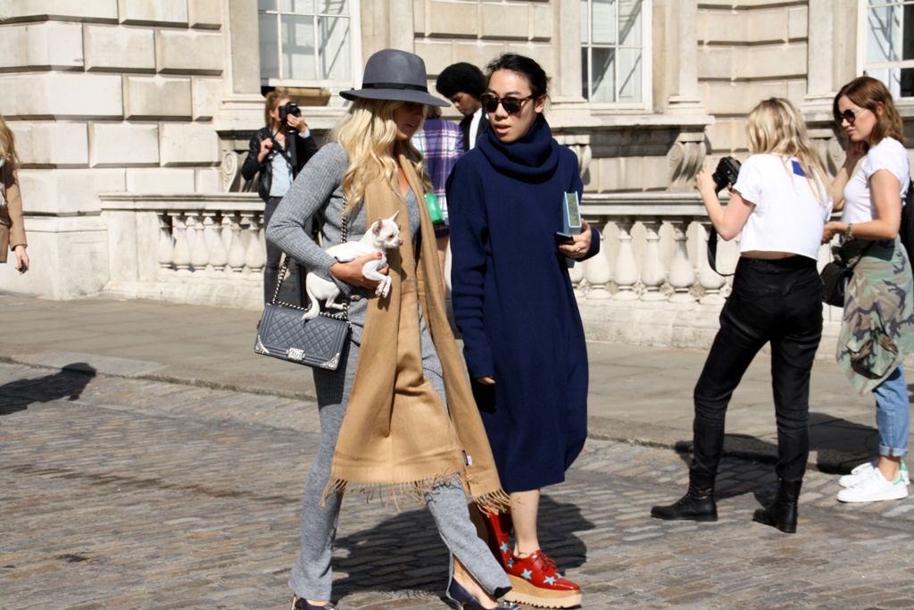 London Fashion Week Streetstyle 2014