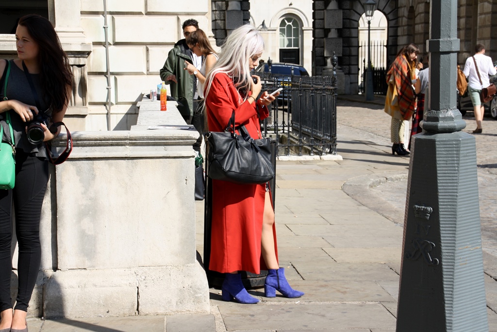 London Fashion Week Streetstyle 2014