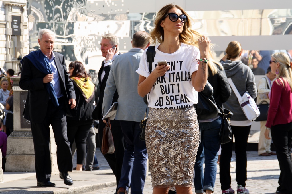 London Fashion Week Streetstyle 2014