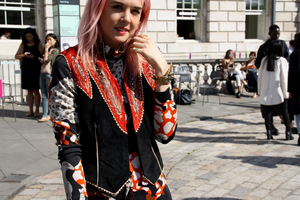 London Fashion Week Streetstyle 2014