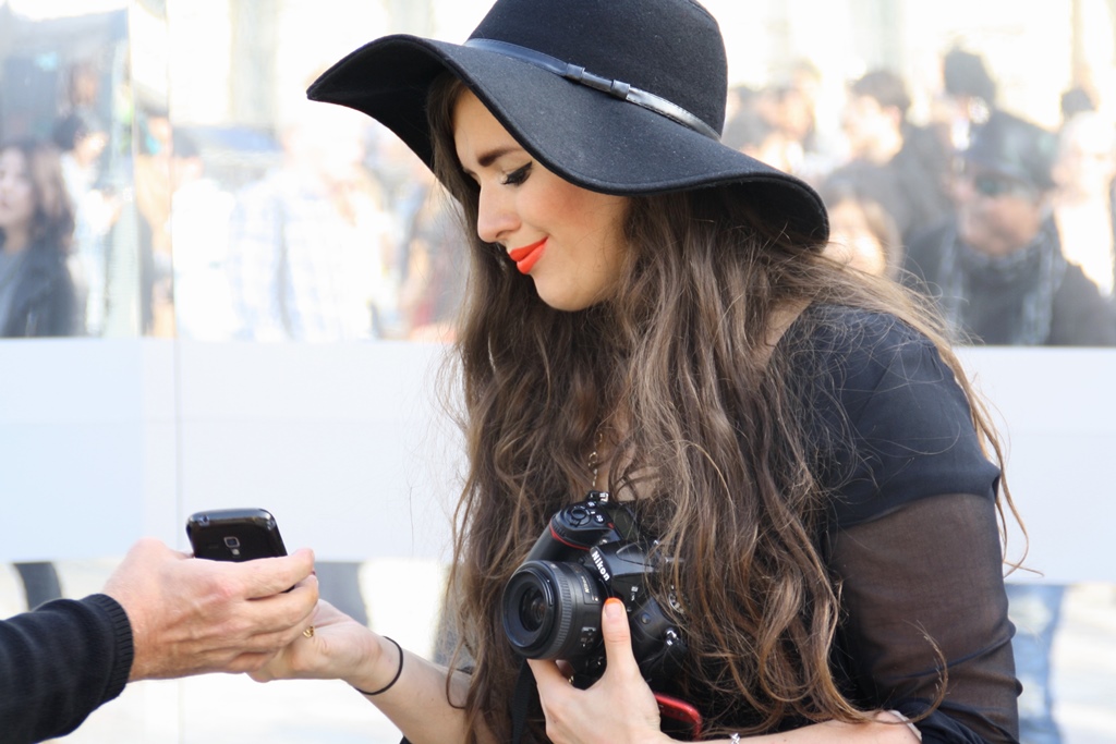 London Fashion Week Streetstyle 2014