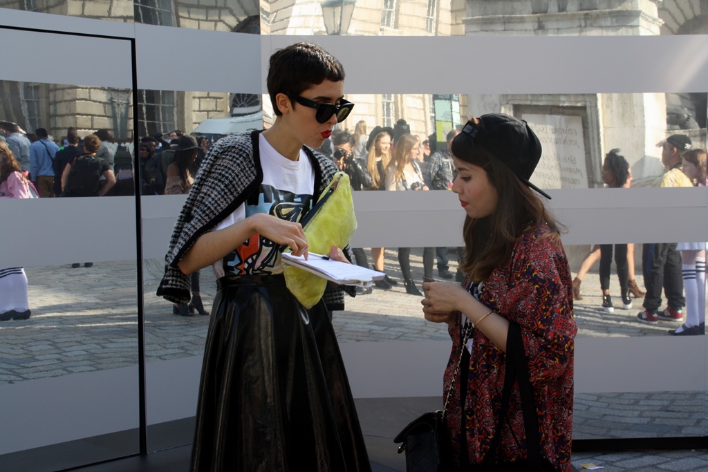 London Fashion Week Streetstyle 2014