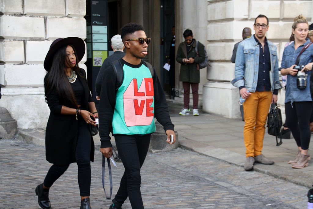 London Fashion Week Streetstyle 2014