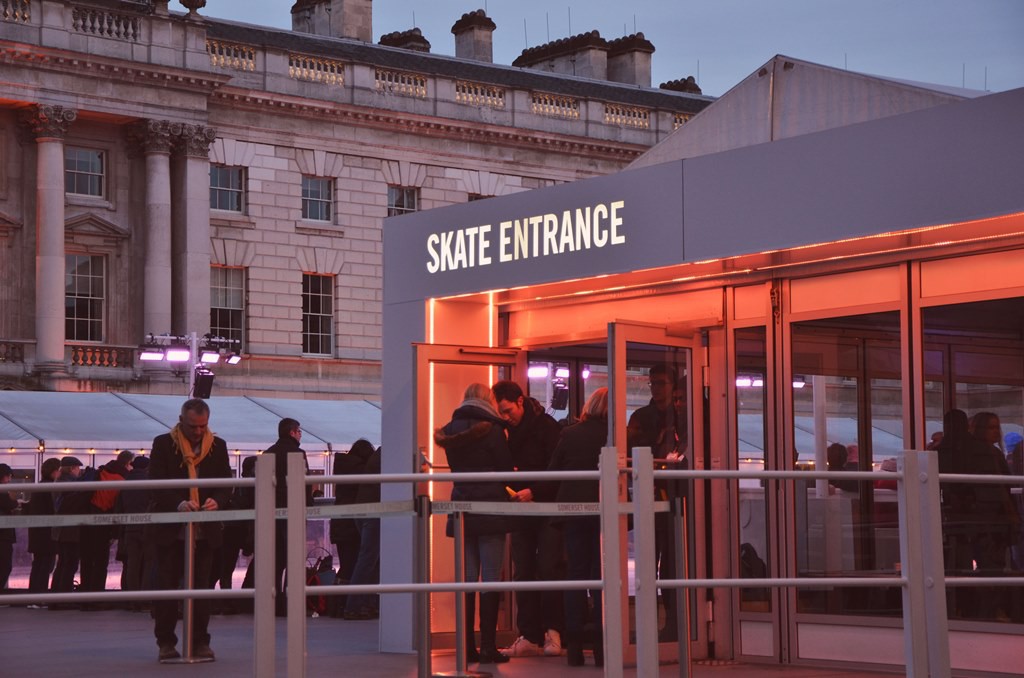 Ice Skating at Somerset House