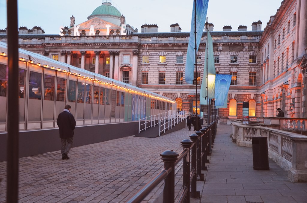 Ice Skating at Somerset House