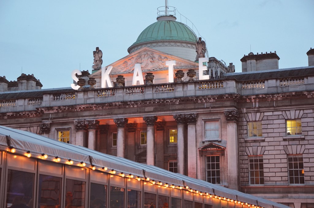 Ice Skating at Somerset House