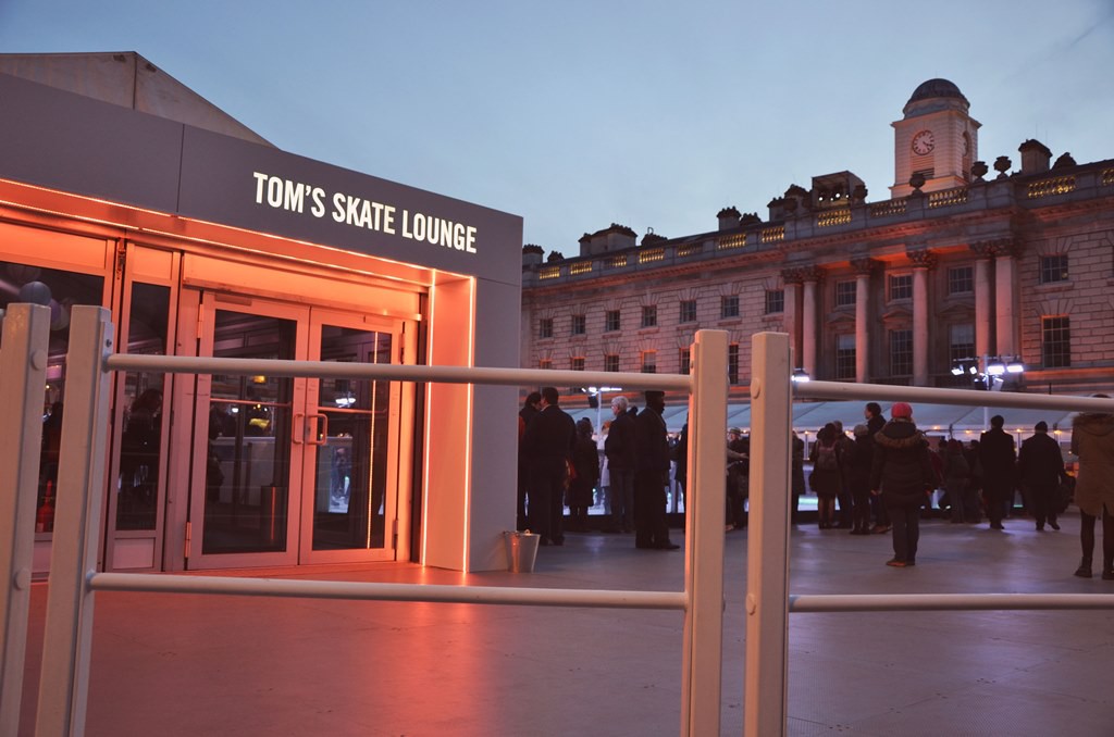 Ice Skating at Somerset House