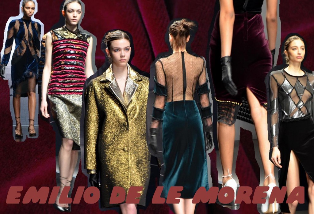 Emilio De Le Morena AW15 London Fashion Week