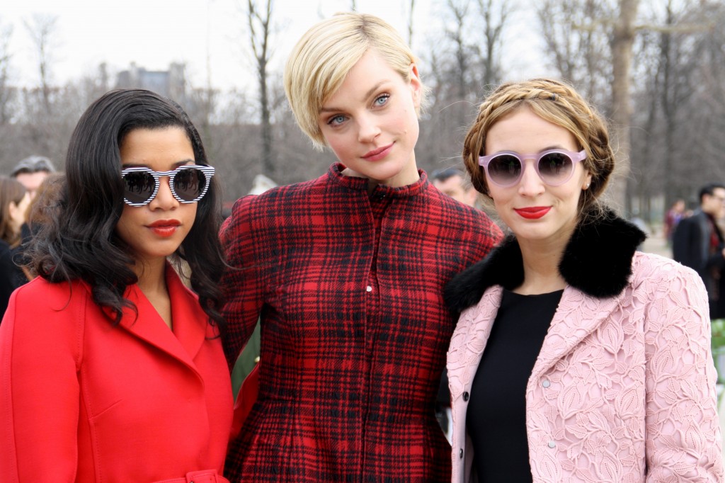 Jessica Stam Street Style Paris Fashion Week A/W 2013