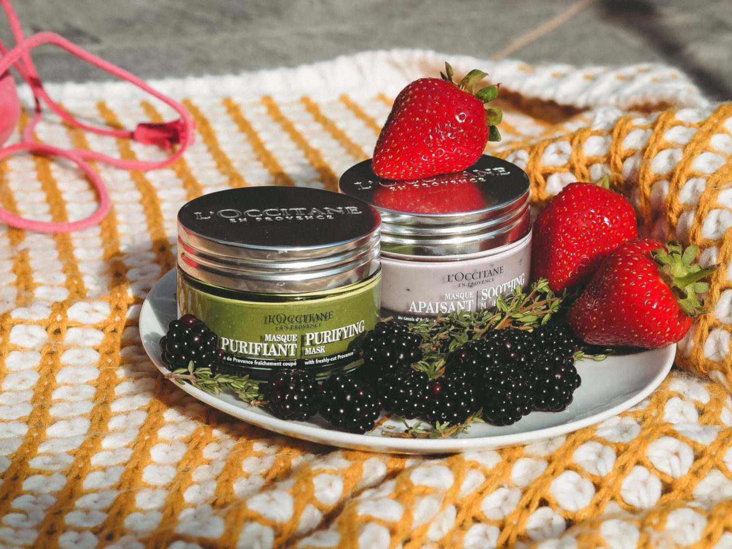 Enjoy a fruity beauty injection with L'Occitane