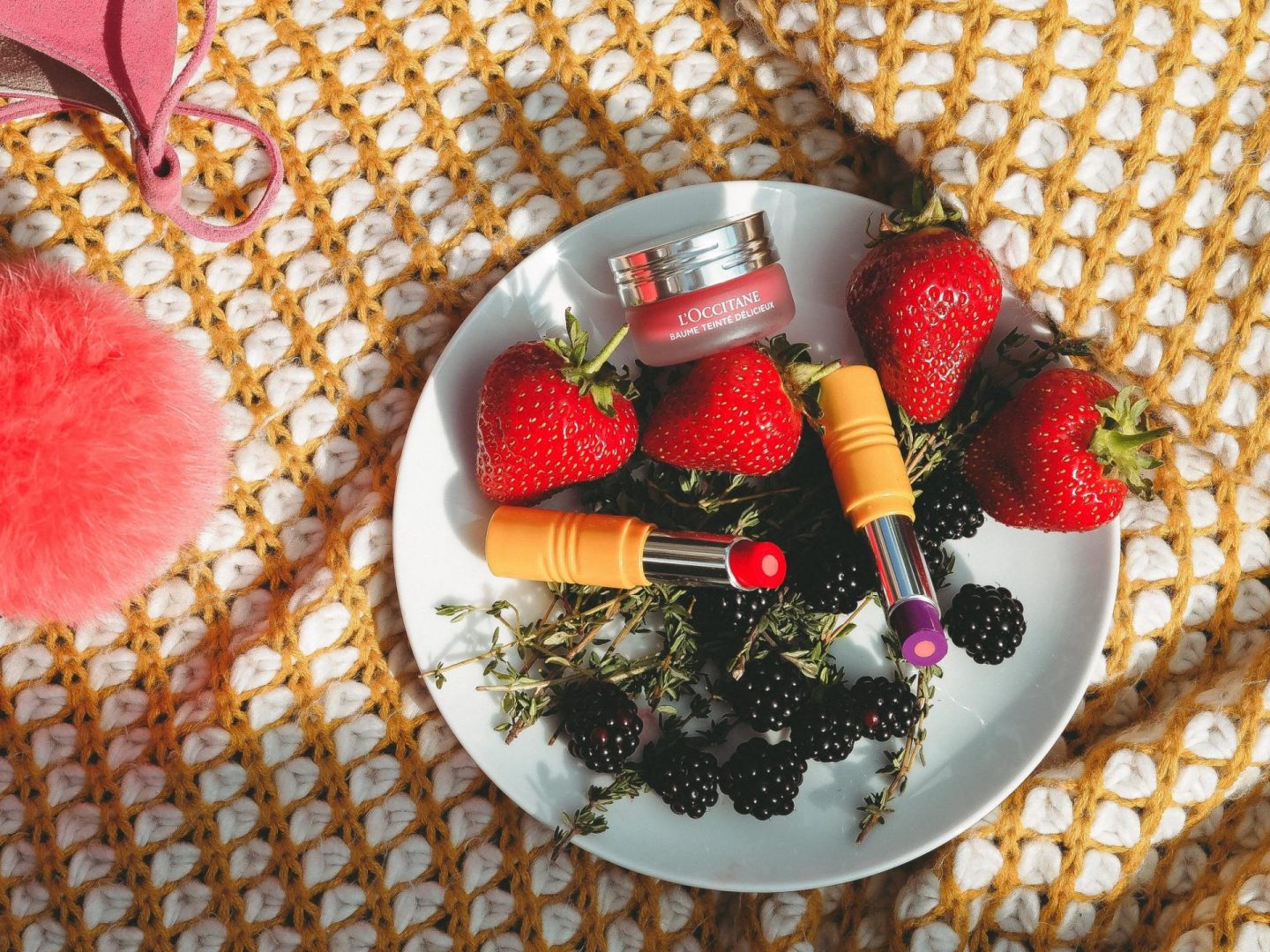 Enjoy a fruity beauty injection with L'Occitane